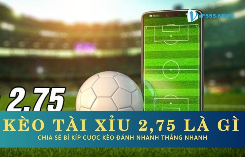 Kèo Tài Xỉu 2.75 có nghĩa là gì?